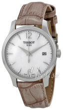 Tissot Tradition Lady Biały/Skóra Ø33 mm Tissot Tradition Lady Biały/Skóra Ø33 mm