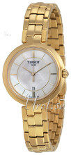 Tissot T-Lady Flamingo Biały/Stal w odcieniu złota Ø26 mm Tissot T-Lady Flamingo Biały/Stal w odcieniu złota Ø26 mm