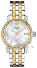 Tissot T-Lady Bridgeport Automatic Lady Biały/Stal w odcieniu zł Tissot T-Lady Bridgeport Automatic Lady Biały/Stal w odcieniu zł
