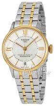 Tissot Chemin Des Tourelles Automatic Lady Biały/Stal w odcieniu Tissot Chemin Des Tourelles Automatic Lady Biały/Stal w odcieniu