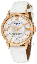 Tissot Chemin Des Tourelles Automatic Lady Biały/Skóra Ø32 mm Tissot Chemin Des Tourelles Automatic Lady Biały/Skóra Ø32 mm