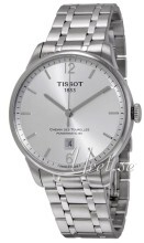 Tissot Chemin Des Tourelles Automatic Gent Srebrny/Stal Ø42 mm Tissot Chemin Des Tourelles Automatic Gent Srebrny/Stal Ø42 mm
