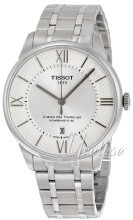 Tissot Chemin Des Tourelles Automatic Gent Srebrny/Stal Ø42 mm Tissot Chemin Des Tourelles Automatic Gent Srebrny/Stal Ø42 mm