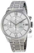 Tissot Chemin Des Tourelles Automatic Chronograph Srebrny/Stal Ø Tissot Chemin Des Tourelles Automatic Chronograph Srebrny/Stal Ø