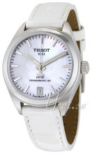 Tissot PR 100 Automatic Lady Biały/Skóra Ø33 mm Tissot PR 100 Automatic Lady Biały/Skóra Ø33 mm