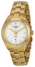 Tissot PR 100 Lady Srebrny/Stal w odcieniu złota Ø33 mm Tissot PR 100 Lady Srebrny/Stal w odcieniu złota Ø33 mm