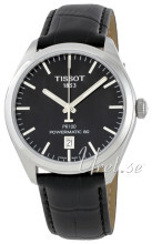 Tissot PR 100 Automatic Gent Czarny/Skóra Ø39 mm Tissot PR 100 Automatic Gent Czarny/Skóra Ø39 mm