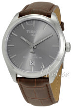 Tissot PR 100 Automatic Gent Szary/Skóra Ø39 mm Tissot PR 100 Automatic Gent Szary/Skóra Ø39 mm