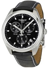 Tissot PR 100 Chronograph Gent Czarny/Skóra Ø41 mm Tissot PR 100 Chronograph Gent Czarny/Skóra Ø41 mm