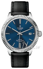 Tudor Style Niebieski/Skóra Ø38 mm Tudor Style Niebieski/Skóra Ø38 mm