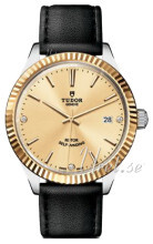 Tudor Style Szampański/Skóra Ø38 mm Tudor Style Szampański/Skóra Ø38 mm