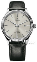 Tudor Style Srebrny/Skóra Ø41 mm Tudor Style Srebrny/Skóra Ø41 mm