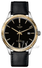 Tudor Style Czarny/Skóra Ø41 mm Tudor Style Czarny/Skóra Ø41 mm