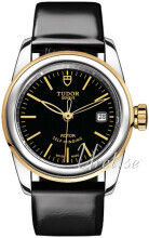 Tudor Glamour Date Czarny/Skóra Ø26 mm Tudor Glamour Date Czarny/Skóra Ø26 mm