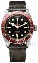 Tudor Heritage Czarny/Skóra Ø41 mm Tudor Heritage Czarny/Skóra Ø41 mm