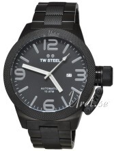 TW Steel Canteen Czarny/Stal Ø50 mm TW Steel Canteen Czarny/Stal Ø50 mm