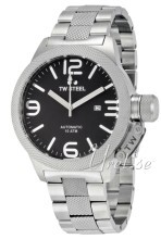 TW Steel Canteen Czarny/Stal Ø50 mm TW Steel Canteen Czarny/Stal Ø50 mm