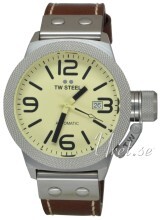 TW Steel Canteen Kremowy/Skóra Ø45 mm TW Steel Canteen Kremowy/Skóra Ø45 mm
