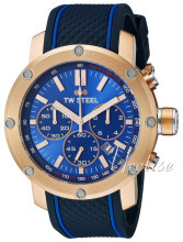 TW Steel Tech Niebieski/Guma Ø48 mm TW Steel Tech Niebieski/Guma Ø48 mm