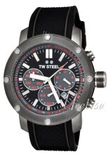 TW Steel Tech Czarny/Guma Ø48 mm TW Steel Tech Czarny/Guma Ø48 mm