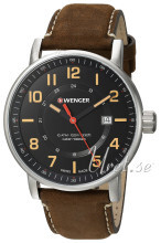 Wenger Czarny/Skóra Ø43 mm Wenger Czarny/Skóra Ø43 mm