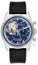 Zenith El Primero Niebieski/Skóra Ø42 mm Zenith El Primero Niebieski/Skóra Ø42 mm