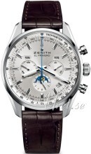 Zenith El Primero Srebrny/Skóra Ø42 mm Zenith El Primero Srebrny/Skóra Ø42 mm