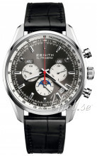 Zenith El Primero Szary/Skóra Ø42 mm Zenith El Primero Szary/Skóra Ø42 mm