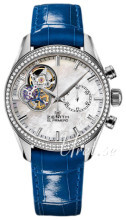 Zenith El Primero Biały/Skóra Ø38 mm Zenith El Primero Biały/Skóra Ø38 mm