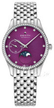 Zenith Elite Ultra Thin Purpurowy/Stal Ø33 mm Zenith Elite Ultra Thin Purpurowy/Stal Ø33 mm