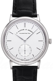 A. Lange & Söhne Saxonia Srebrny/Skóra Ø38.5 mm 380.026