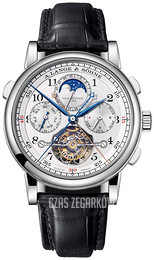 A. Lange & Söhne Saxonia Srebrny/Skóra Ø43 mm 706.025