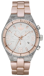 Adidas Cambridge Srebrny/Stal w kolorze różowego złota Ø44 mm ADH2546