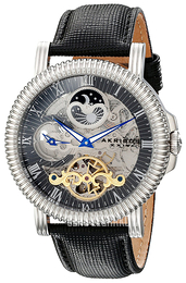 Akribos XXIV Bravura Czarny/Skóra Ø44.5 mm AKR452SS