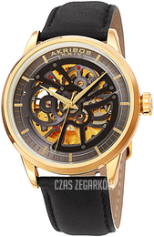 Akribos XXIV Mechanical Szary/Skóra Ø40 mm AK1018YG