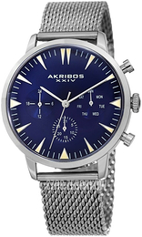 Akribos XXIV Multi-Function Niebieski/Stal Ø42 mm AK1027BU