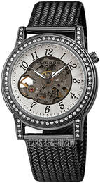 Akribos XXIV Crystal Biały/Stal Ø38 mm AK1117GN