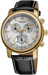Akribos XXIV Coronis Biały/Skóra Ø42.5 mm AK443YG