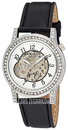 Akribos XXIV Bravura Srebrny/Skóra Ø38 mm AK475BK