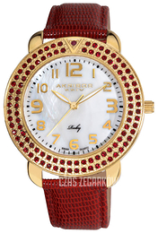 Akribos XXIV Essential Biały/Skóra Ø44 mm AK491YG