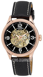 Akribos XXIV Premier Czarny/Skóra Ø42 mm AK494RG