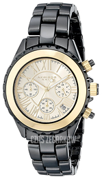 Akribos XXIV Ceramic Żółte złoto/Czeramiczna Ø41 mm AK523YG