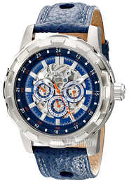 Akribos XXIV Premier Niebieski/Skóra Ø48 mm AK557BU