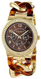 Akribos XXIV Ultimate Brązowy/Stal w odcieniu złota Ø38 mm AK562BR