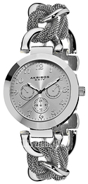 Akribos XXIV Multi-Function Srebrny/Stal Ø38 mm AK564SS