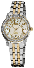 Akribos XXIV Diamond Biały/Stal w odcieniu złota Ø34 mm AK586TTG