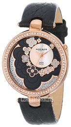 Akribos XXIV Diamond Biały/Skóra Ø39 mm AK601BK