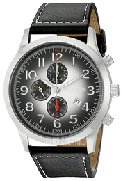 Akribos XXIV Essential Czarny/Skóra Ø48 mm AK603SS