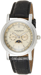 Akribos XXIV Szampański/Skóra Ø41 mm AK632SSW