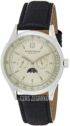 Akribos XXIV Szampański/Skóra Ø44 mm AK638SSW